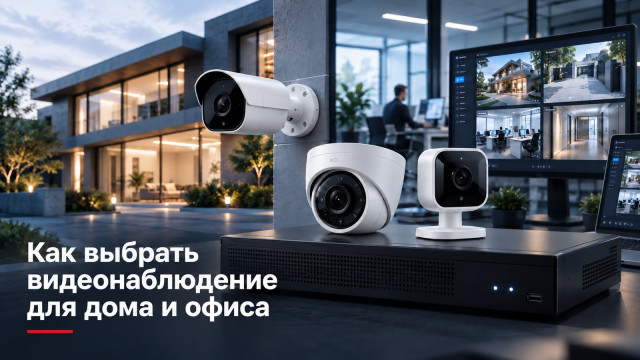 Как выбрать видеонаблюдение в 2026: гид для дома, офиса и магазина