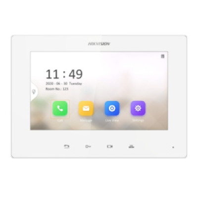 Hikvision DS-KH6220-LE1/White IP Домофон, монитор Hikvision DS-KH6220-LE1/White IP Домофон, монитор