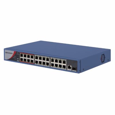 Hikvision DS-3E0326P-E/M(C) Коммутатор 24-портовый неуправляемый PoE Hikvision DS-3E0326P-E/M(C) Коммутатор 24-портовый неуправляемый PoE