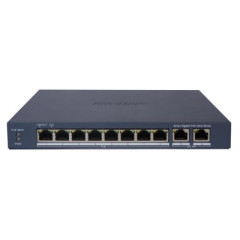 Hikvision DS-3E1510P-EI/M Коммутатор 8-портовый неуправляемый PoE