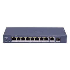 Hikvision DS-3E0510P-E/M(B) Коммутатор 8-портовый неуправляемый PoE