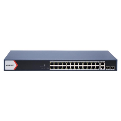 Hikvision DS-3E1528P-EI/M Коммутатор 24-портовый PoE Hikvision DS-3E1528P-EI/M Коммутатор 24-портовый PoE