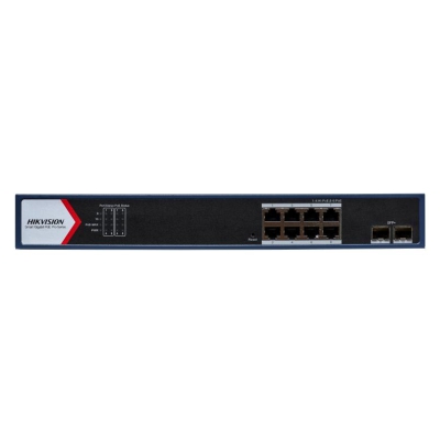 Hikvision DS-3E1710HP-SI-8P2X Коммутатор 8-портовый PoE Hikvision DS-3E1710HP-SI-8P2X Коммутатор 8-портовый PoE