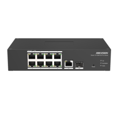 Hikvision DS-3T1310P-SI/HS Промышленный 8-портовый управляемый коммутатор Hi-PoE, HPP