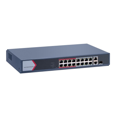 Hikvision DS-3E1318P-EI/M Коммутатор 16-портовый PoE, управление через Hik-Partner Pro Hikvision DS-3E1318P-EI/M Коммутатор 16-портовый PoE, управление через Hik-Partner Pro