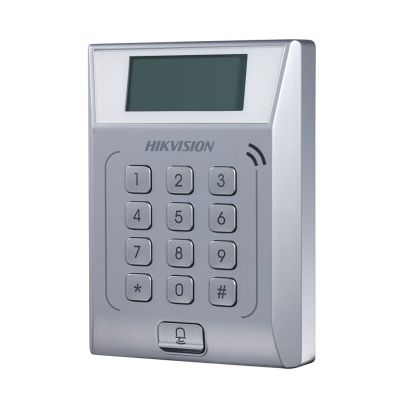 Hikvision DS-K1T802E Терминал доступа со встроенным считывателем EM карт Hikvision DS-K1T802E Терминал доступа со встроенным считывателем EM карт