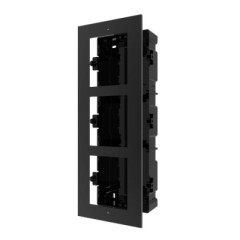 Hikvision DS-KD-ACF3/Plastic  декоративная рамка на 3 модуля