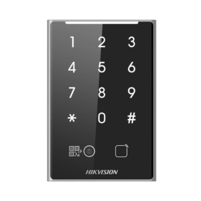 Hikvision DS-K1109DKB-QR Считыватель Desfire, Mifare 1, Felica карт с поддержкой Bluetooth, QR-код Hikvision DS-K1109DKB-QR Считыватель Desfire, Mifare 1, Felica карт с поддержкой Bluetooth, QR-код