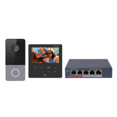 Hikvision DP606 IP Домофон, комплект