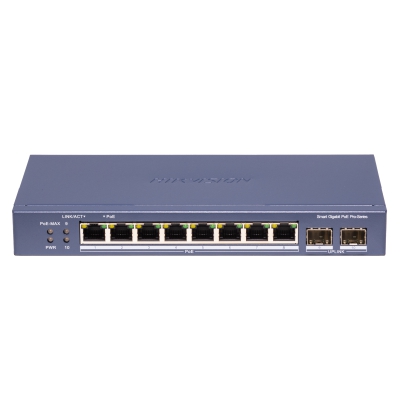 Hikvision DS-3E1510P-SI-8P2F PoE Коммутатор, управляемый Hikvision DS-3E1510P-SI-8P2F PoE Коммутатор, управляемый