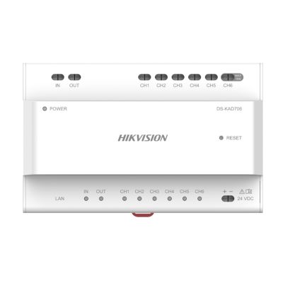 Hikvision DS-KAD706Y IP Домофон, коммутатор адресный Hikvision DS-KAD706Y IP Домофон, коммутатор адресный