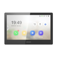 Hikvision DS-KH8520-WTE1(Black) IP Домофон, монитор
