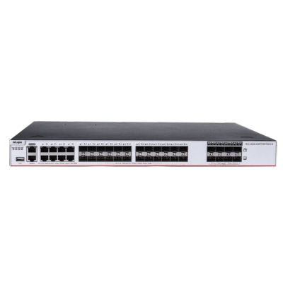 Ruijie RG-CS85-24SFP/8GT8XS-D Коммутатор, L3 управляемый Ruijie RG-CS85-24SFP/8GT8XS-D Коммутатор, L3 управляемый