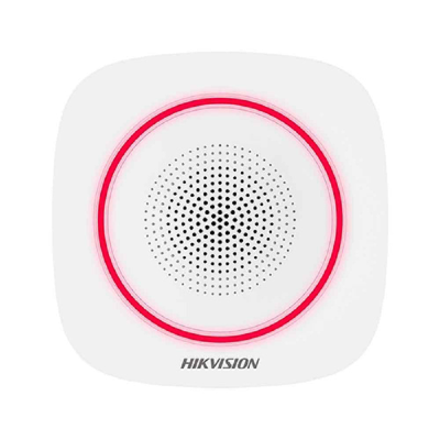 Hikvision DS-PS1-I-WE Сирена, беспроводная Hikvision DS-PS1-I-WE Сирена, беспроводная