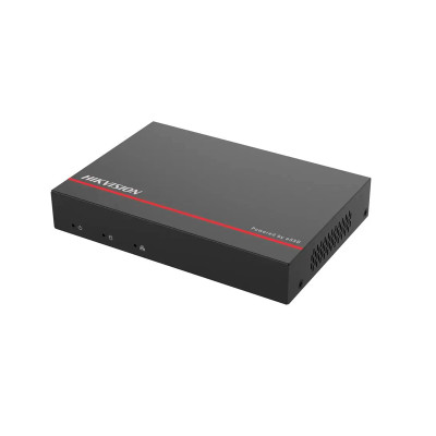 Hikvision DS-E04NI-Q1/4P (SSD 1T) 4-канальный IP мини видеорегистратор с POE Hikvision DS-E04NI-Q1/4P (SSD 1T) 4-канальный IP мини видеорегистратор с POE