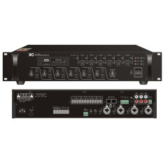 ITC TI-3506S Микширующий усилитель 350Вт, 6 зонный с USB / SD + FM-тюнером и Bluetooth