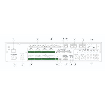 ITC VA-6200MA 8-зонный контроллер голосовой эвакуации со встроенным усилителем 500Вт ITC VA-6200MA 8-зонный контроллер голосовой эвакуации со встроенным усилителем 500Вт