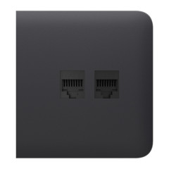 Ajax SoloButton (dimmer) graphite Кнопка для выключателя
