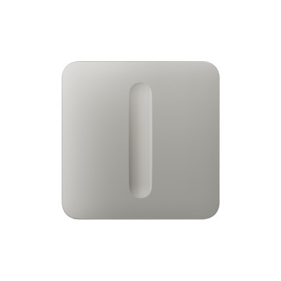 Ajax SoloButton (1-gang/2-way) oyster Кнопка для одноклавишного или проходного выключателя Ajax SoloButton (1-gang/2-way) oyster Кнопка для одноклавишного или проходного выключателя