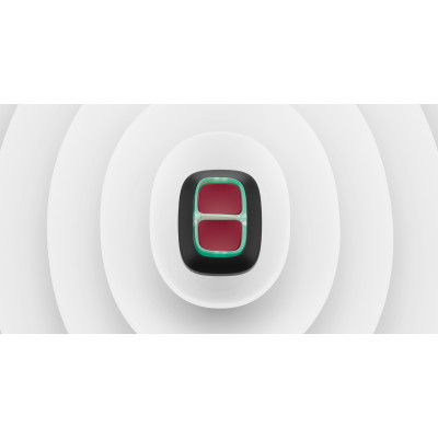 Ajax DoubleButton белый Беспроводная тревожная кнопка для экстренных ситуаций Ajax DoubleButton белый Беспроводная тревожная кнопка для экстренных ситуаций
