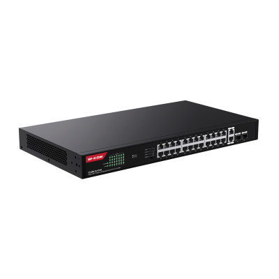 IP-Com G1128P-24-410W Коммутатор 24-портовый неуправляемый PoE IP-Com G1128P-24-410W Коммутатор 24-портовый неуправляемый PoE