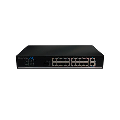 UTEPO UTP1218-PSB150 Коммутатор 16-портовый неуправляемый РоE UTEPO UTP1218-PSB150 Коммутатор 16-портовый неуправляемый РоE