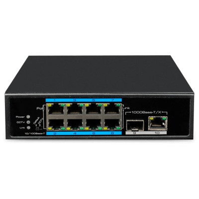 UTEPO UTP7108E-POE Промышленный 8-портовый неуправляемый коммутатор PoE UTEPO UTP7108E-POE Промышленный 8-портовый неуправляемый коммутатор PoE