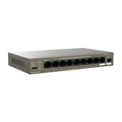 IP-Com G1110PF-8-102W Коммутатор 8-портовый неуправляемый PoE
