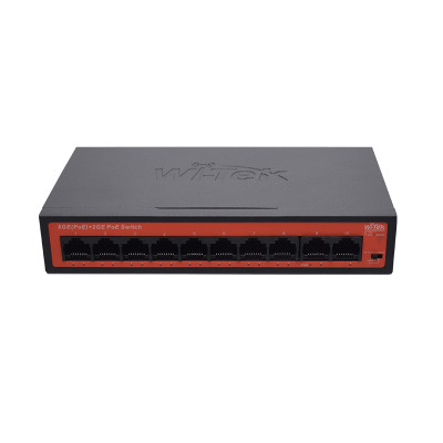 Wi-Tek WI-PS308GH Коммутатор 8-портовый неуправляемый PoE Wi-Tek WI-PS308GH Коммутатор 8-портовый неуправляемый PoE