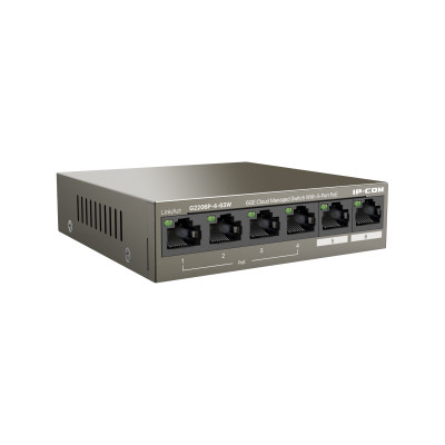 IP-Com G2206P-4-63W Коммутатор 4-портовый управляемый PoE IP-Com G2206P-4-63W Коммутатор 4-портовый управляемый PoE