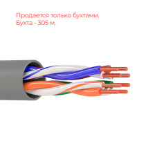 СКО U/UTP Сat 5e PVC 4х2 AWG24 (0,48) Standard Indoor кабель витая пара