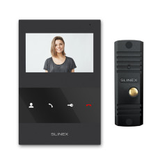 Slinex ML-16HD цвет черный. AHD вызывная панель в классическом корпусе