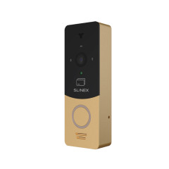 Slinex ML-20CR HD цвет черный + золото. Вызывная панель высокого разрешения 2,0 Мп (AHD) / 960 ТВЛ