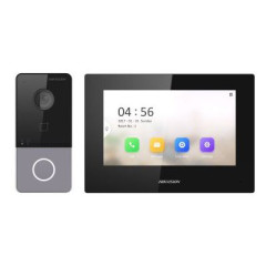 Hikvision DS-KIS605-P(C) Комплект DS-KV6113-WPE1 (вызывная панель) + DS-KH6320-LE1 (монитор 7“)