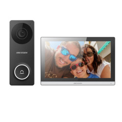 Hikvision DS-KIS213 Комплект DS-KB2422T-IM (вызывная панель) + DS-KH2230T (монитор 7“)