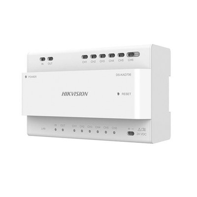 Hikvision DS-KAD706-P Двухпроводной контроллер Hikvision DS-KAD706-P Двухпроводной контроллер