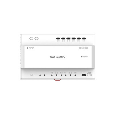 Hikvision DS-KAD706-SP Двухпроводной контроллер Hikvision DS-KAD706-SP Двухпроводной контроллер