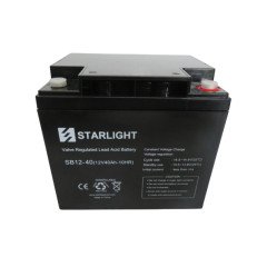 Starlight Аккумулятор 12v-40ah