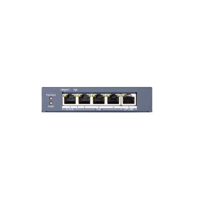 Hikvision DS-3E0505HP-E PoE Коммутатор Hikvision DS-3E0505HP-E PoE Коммутатор