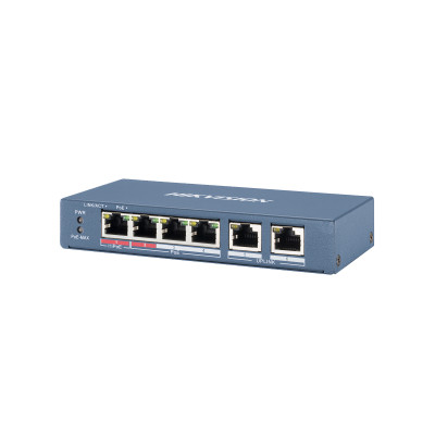 Hikvision DS-3E0106P-E/M PoE Коммутатор Hikvision DS-3E0106P-E/M PoE Коммутатор