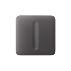 Ajax SoloButton (dimmer) grey Кнопка для выключателя