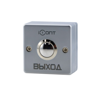 iButton-03 Кнопка выхода металлическая накладная (NO контакты) iButton-03 Кнопка выхода металлическая накладная (NO контакты)