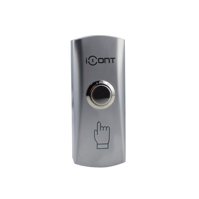 iButton-01 Кнопка выхода металлическая накладная (NO контакты) iButton-01 Кнопка выхода металлическая накладная (NO контакты)