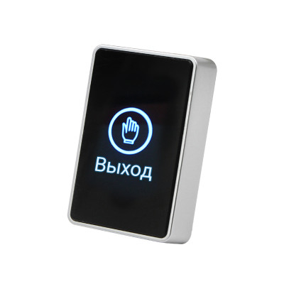 iButton-05 Black Кнопка выхода накладная сенсорная из пластика с индикацией (NO/NC контакты) iButton-05 Black Кнопка выхода накладная сенсорная из пластика с индикацией (NO/NC контакты)