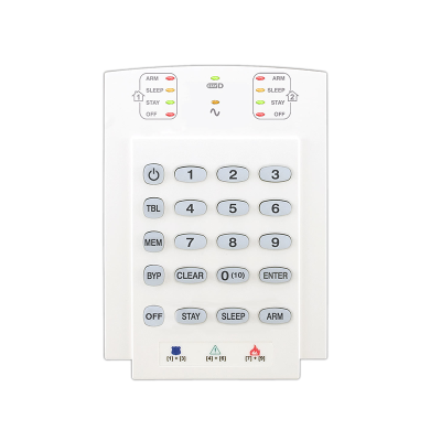 Paradox K10V LED Клавиатура 10 зон, проводная, вертикальная Paradox K10V LED Клавиатура 10 зон, проводная, вертикальная