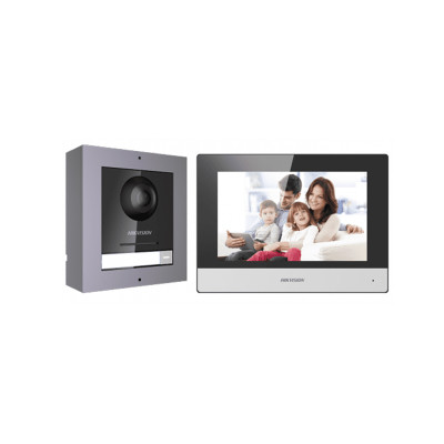 Hikvision DS-KIS602(B) IP Домофон, комплект Hikvision DS-KIS602(B) IP Домофон, комплект